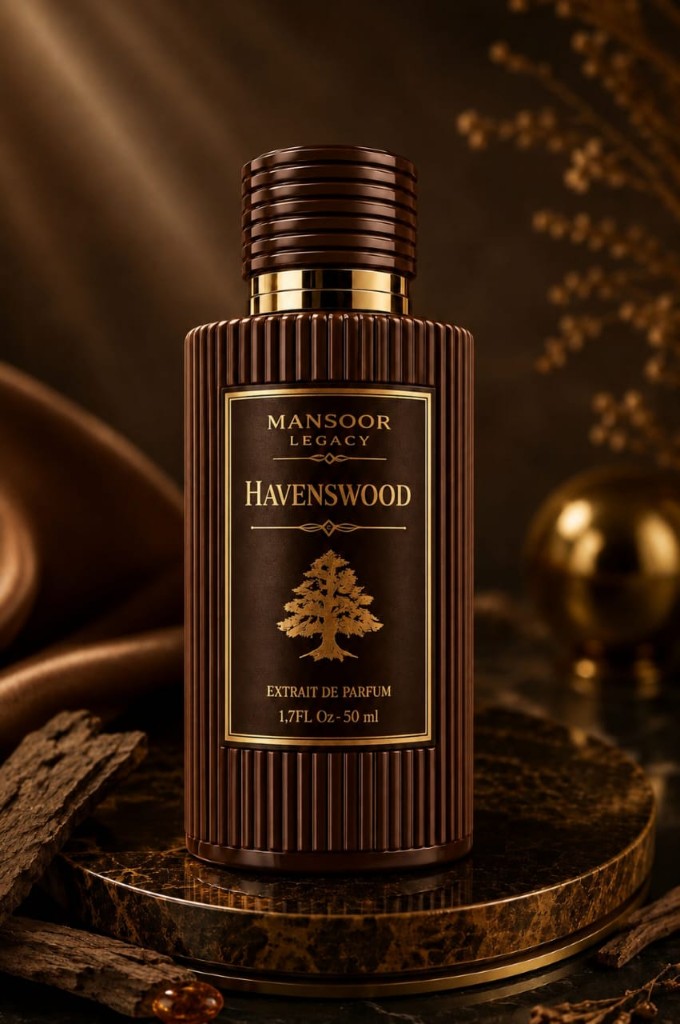 HavensWood — fragrance bottle